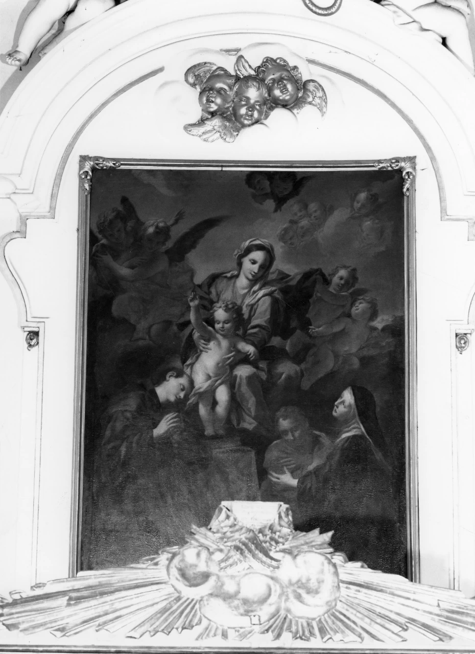 Pier Dandini - Madonna con Bambino tra angeli e Santi, Castefiorentino, Firenze